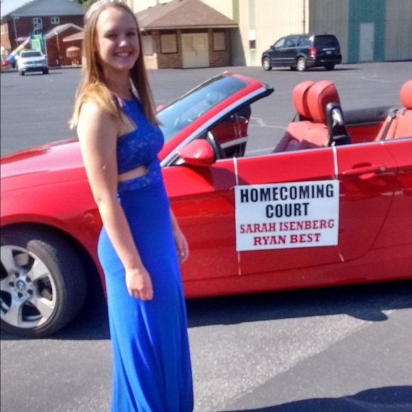 Royal Blue Prom/Hoco dress - Picture 3 of 6